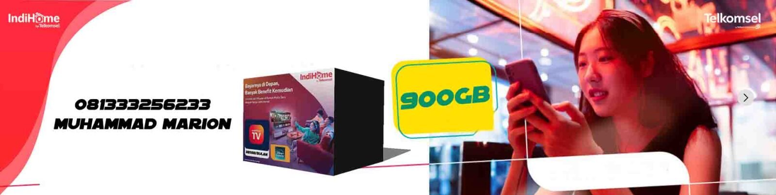 Sales IndiHome By Telkomsel: 081333256233