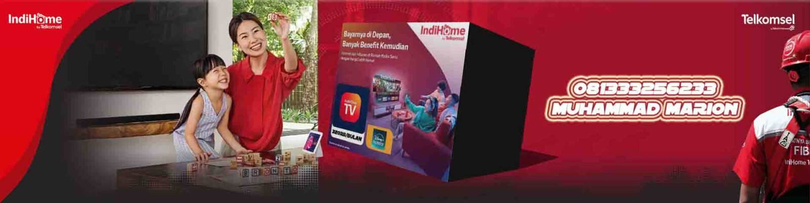 IndiHome,Telkomsel,IndiHome Gresik,Sales IndiHome Gresik,IndiHome Gresik Paket IndiHome Movie