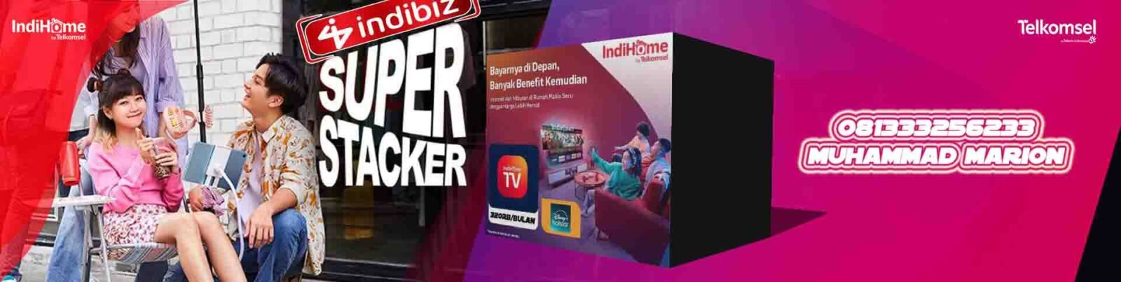 Sales IndiHome By Telkomsel: 081333256233